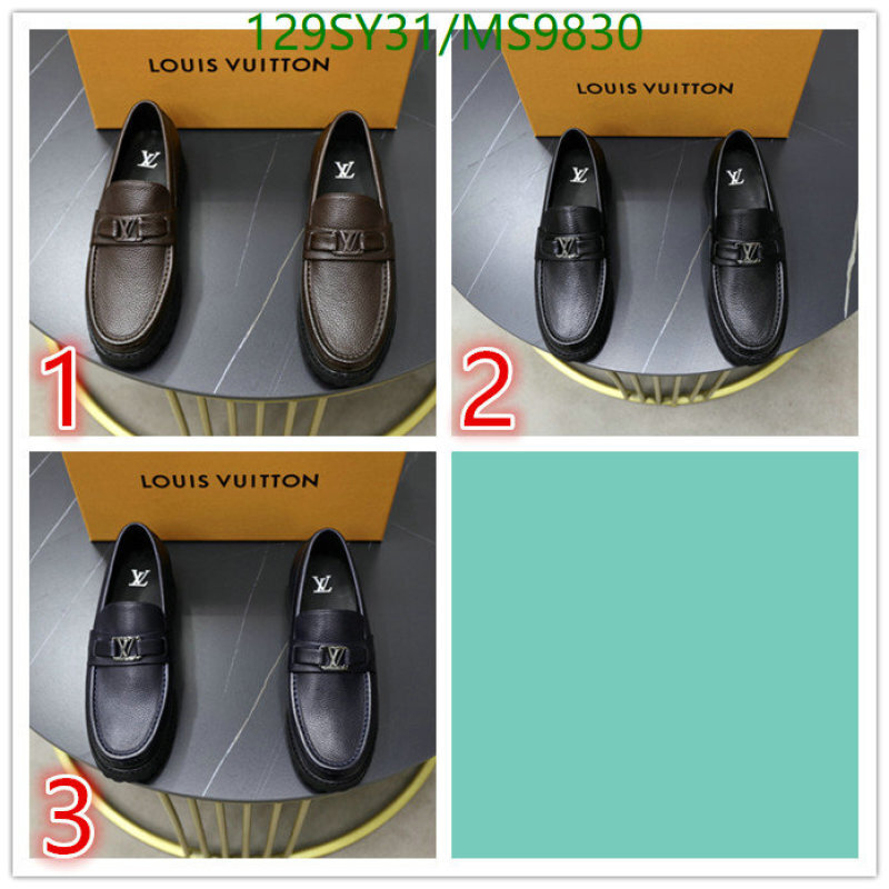 Men shoes-LV Code: MS9830 $: 129USD