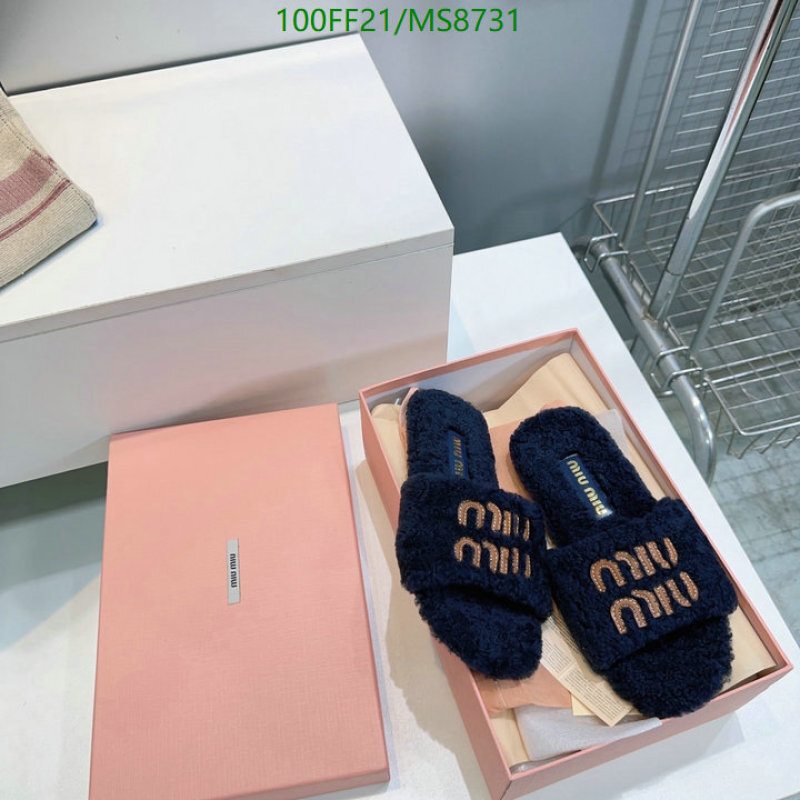 Women Shoes-Miu Miu Code: MS8731 $: 100USD