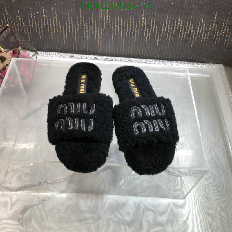 Women Shoes-Miu Miu Code: MS8171 $: 100USD