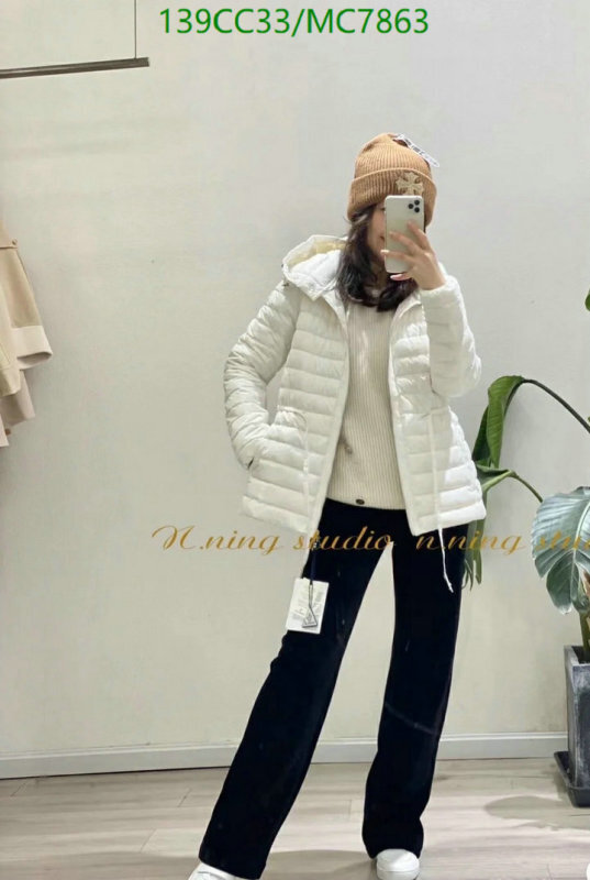 Down jacket Women-Moncler Code: MC7863 $: 139USD