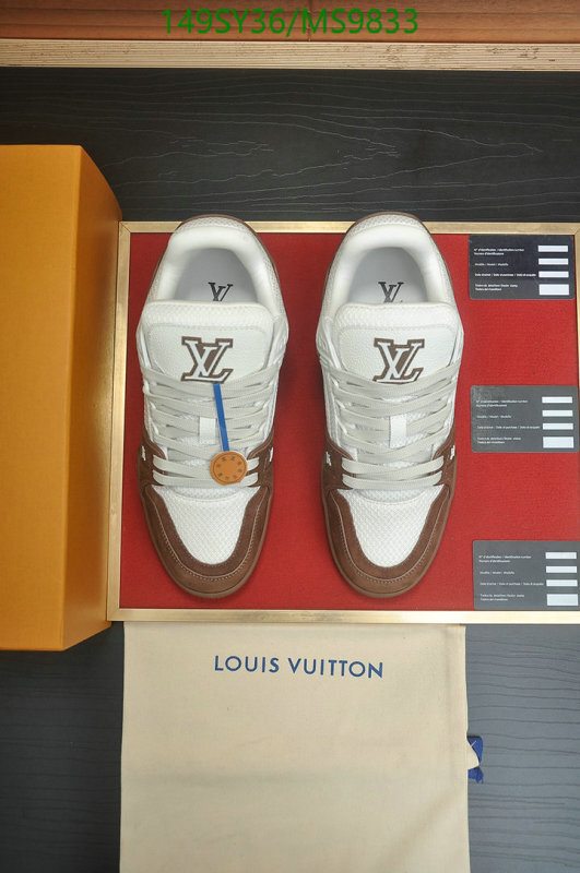 Men shoes-LV Code: MS9833 $: 149USD