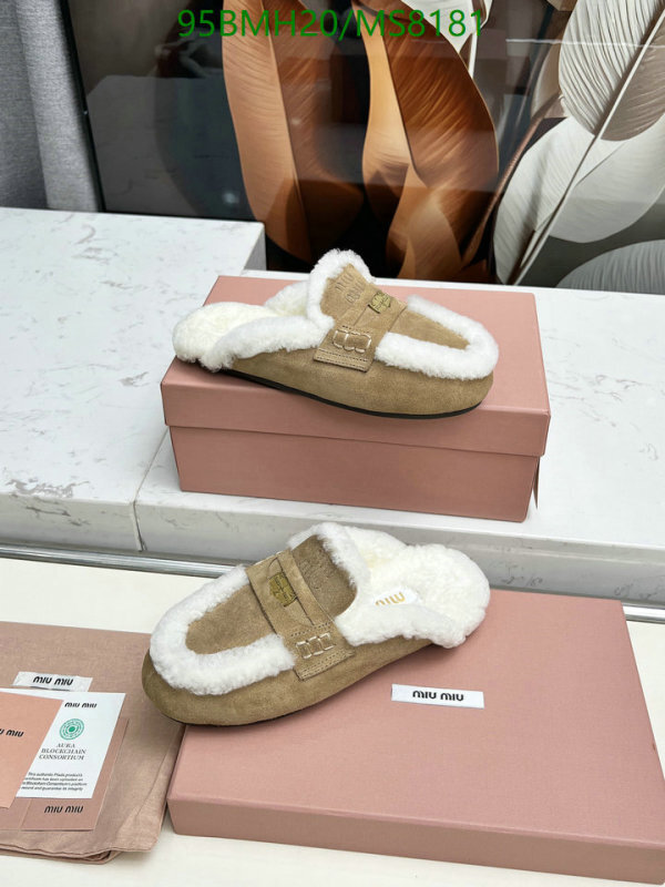 Women Shoes-Miu Miu Code: MS8181 $: 95USD