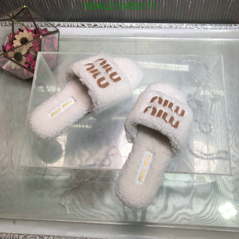 Women Shoes-Miu Miu Code: MS8171 $: 100USD