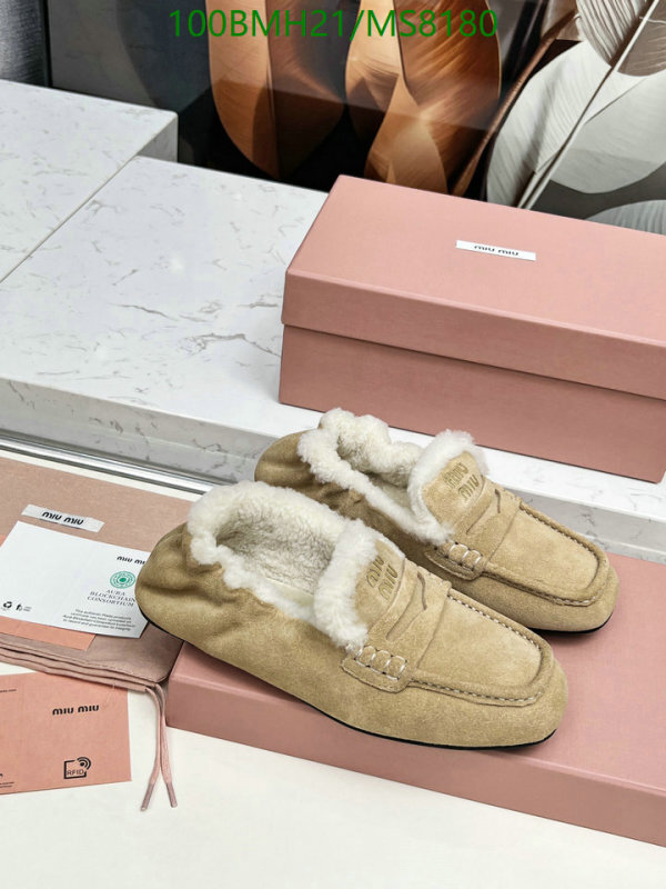 Women Shoes-Miu Miu Code: MS8180 $: 100USD