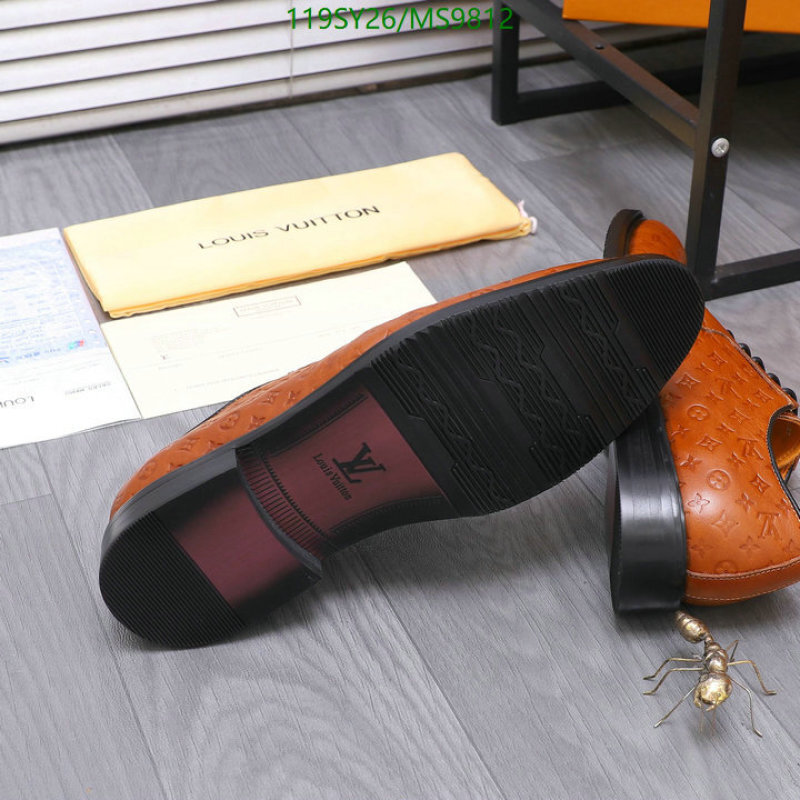 Men shoes-LV Code: MS9812 $: 119USD