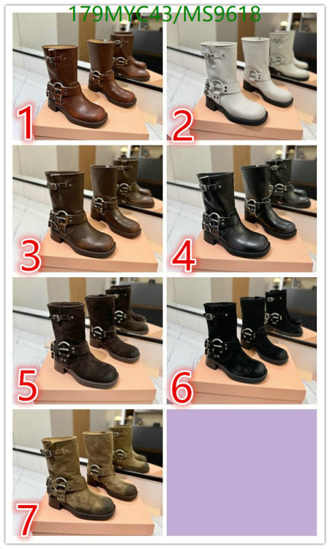Women Shoes-Miu Miu Code: MS9618 $: 179USD