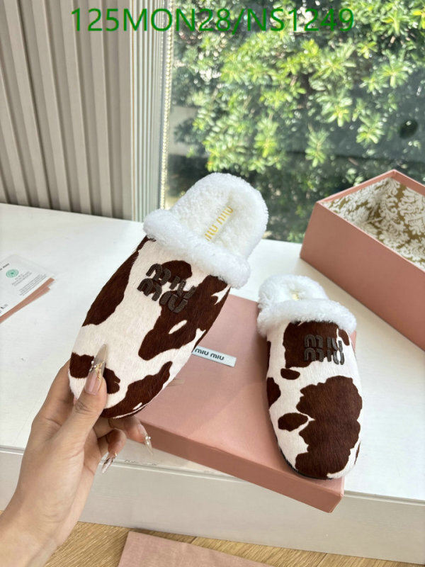 Women Shoes-Miu Miu Code: NS1249 $: 125USD