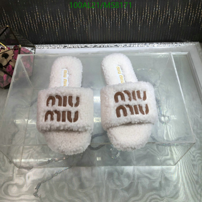 Women Shoes-Miu Miu Code: MS8171 $: 100USD