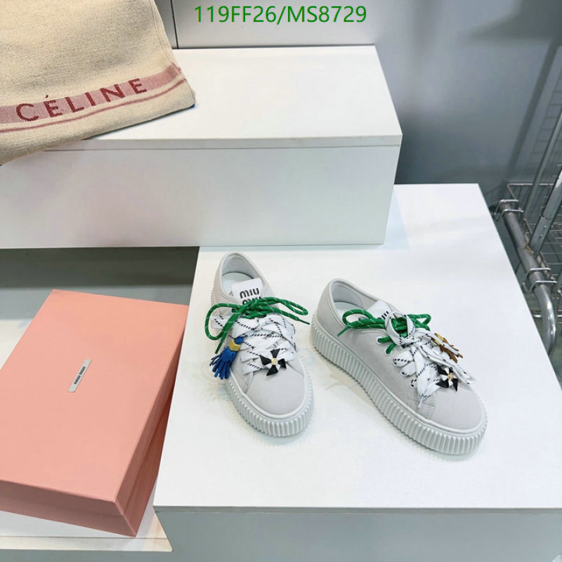 Women Shoes-Miu Miu Code: MS8729 $: 119USD