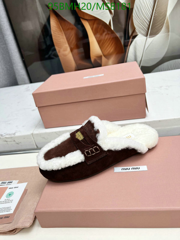 Women Shoes-Miu Miu Code: MS8181 $: 95USD