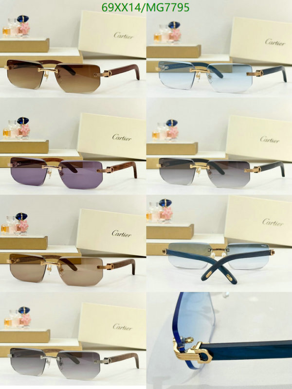 Glasses-Cartier Code: MG7795 $: 69USD