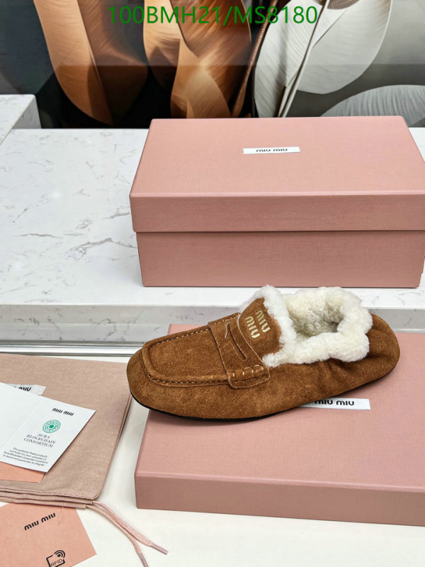 Women Shoes-Miu Miu Code: MS8180 $: 100USD