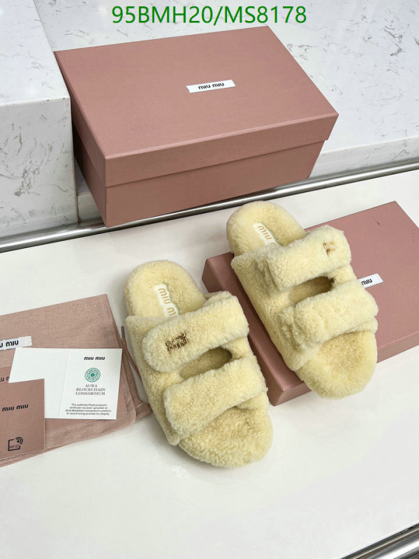 Women Shoes-Miu Miu Code: MS8178 $: 95USD