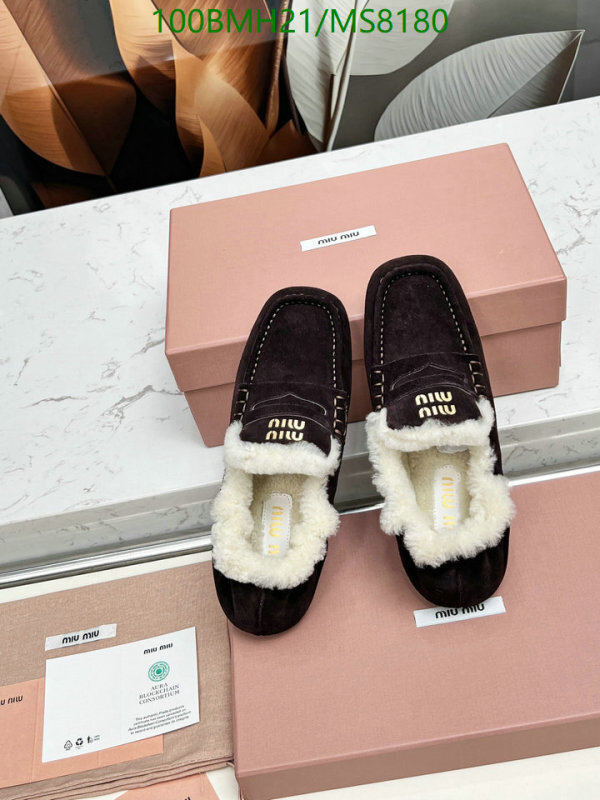 Women Shoes-Miu Miu Code: MS8180 $: 100USD
