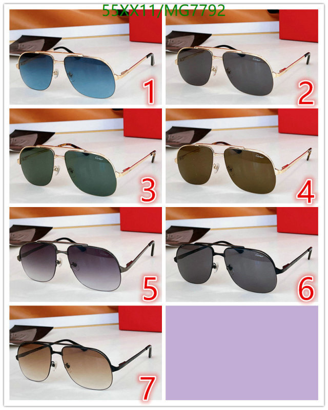 Glasses-Cartier Code: MG7792 $: 55USD