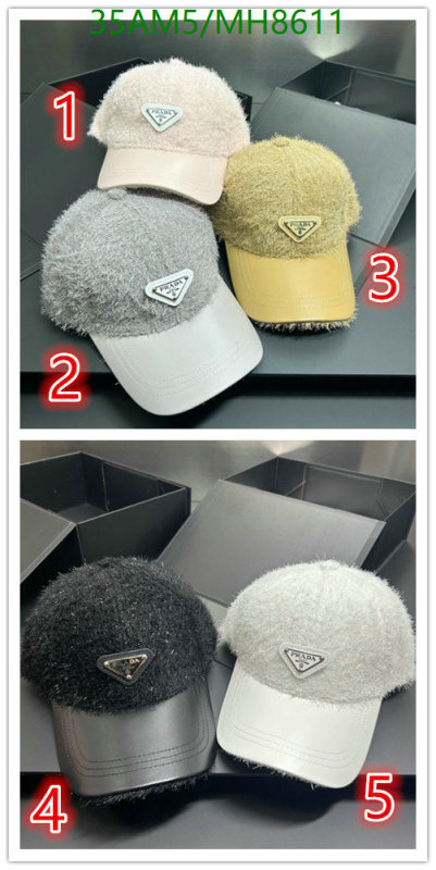 Cap-(Hat)-Prada Code: MH8611 $: 35USD