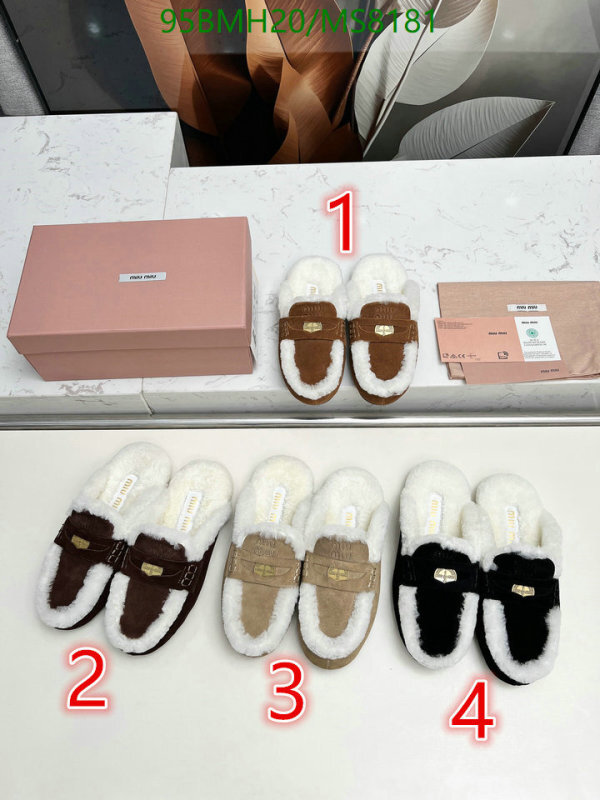 Women Shoes-Miu Miu Code: MS8181 $: 95USD