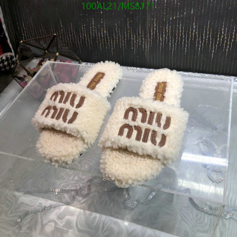 Women Shoes-Miu Miu Code: MS8171 $: 100USD