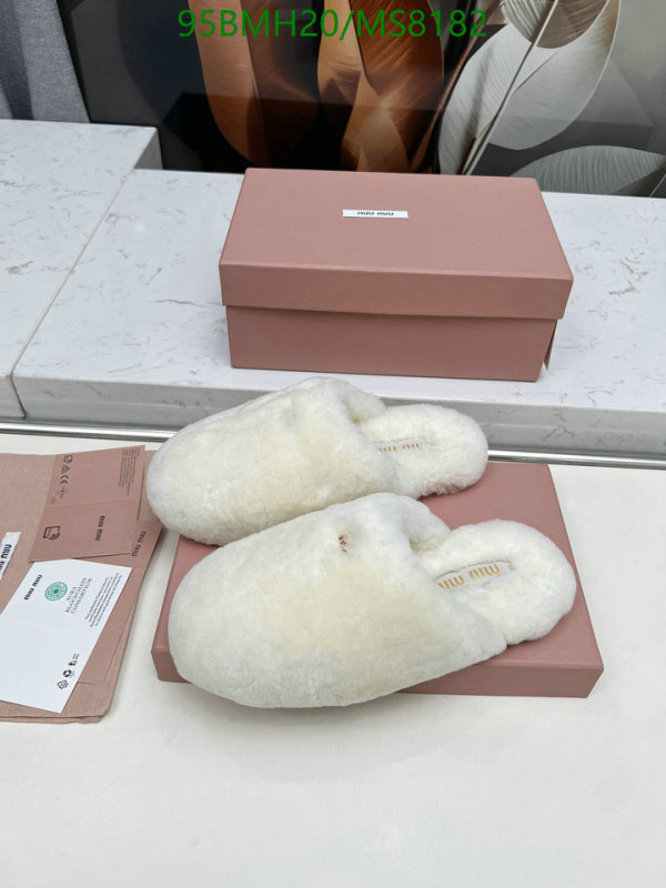Women Shoes-Miu Miu Code: MS8182 $: 95USD