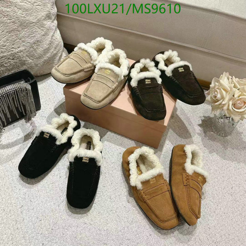 Women Shoes-Miu Miu Code: MS9610 $: 100USD