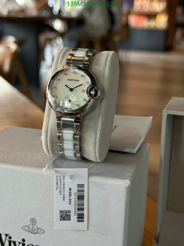 Watch-4A Quality-Cartier Code: NW3672 $: 139USD-yupoo dhgate Watch-4A Quality-Cartier Code: NW3672 $: 139USD