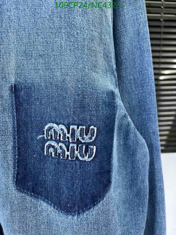 Clothing-MIUMIU Code: NC4323 $: 109USD