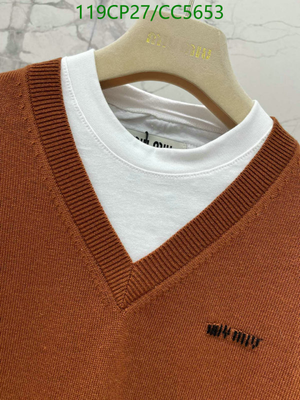 Clothing-MIUMIU Code: CC5653 $: 119USD