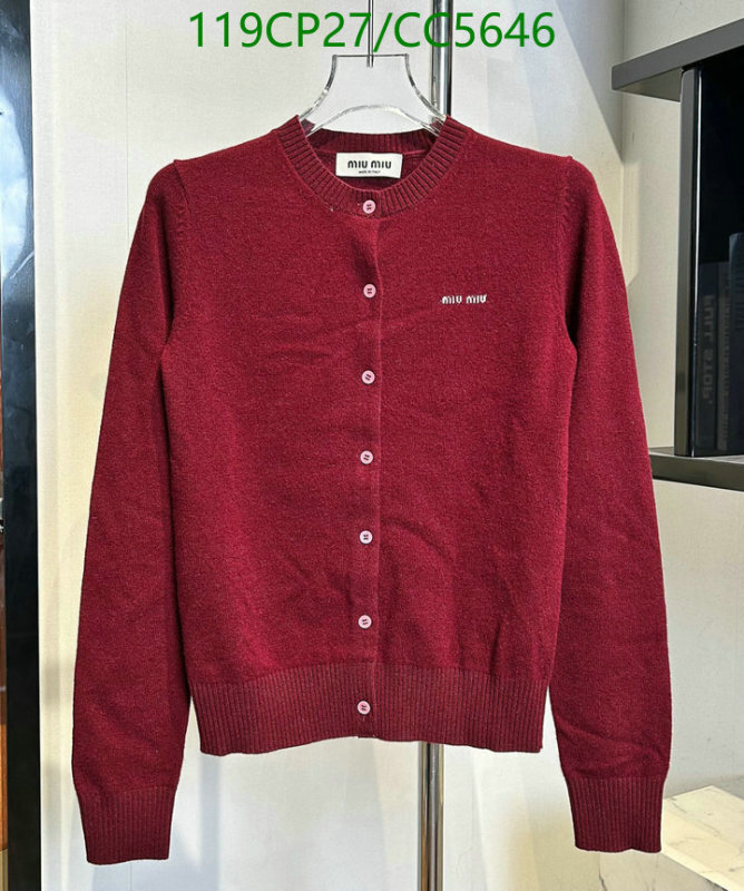 Clothing-MIUMIU Code: CC5646 $: 119USD