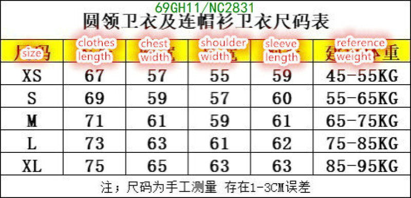 Clothing-Gucci Code: NC2831 $: 69USD