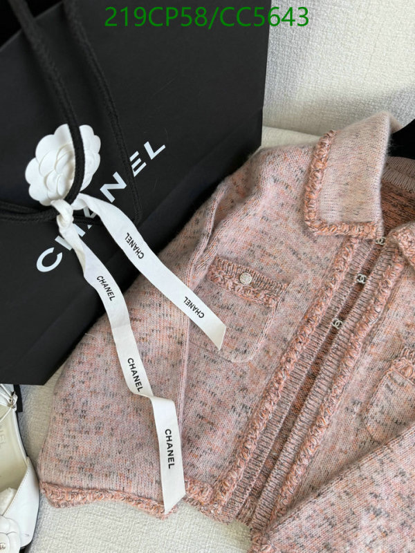 Clothing-Chanel Code: CC5643 $: 219USD