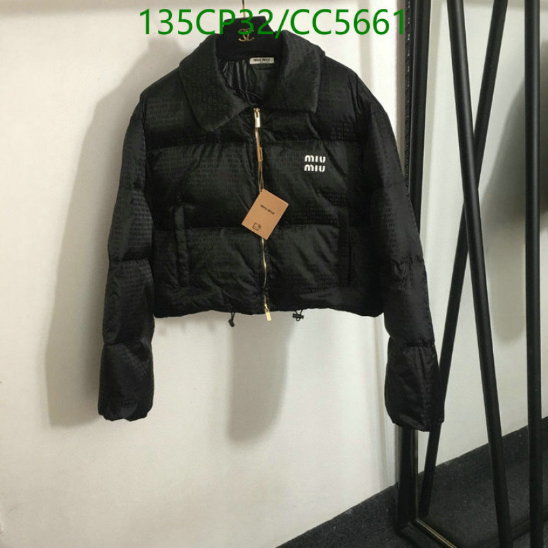 Down jacket Women-Miu Miu Code: CC5661 $: 135USD-yupoo dhgate Down jacket Women-Miu Miu Code: CC5661 $: 135USD