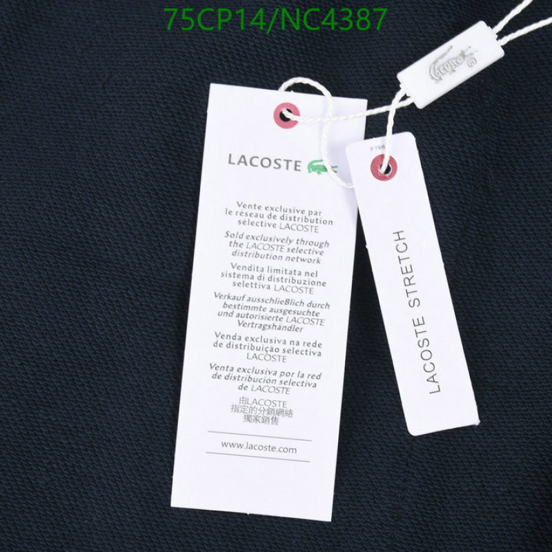 Clothing-Lacoste Code: NC4387 $: 75USD