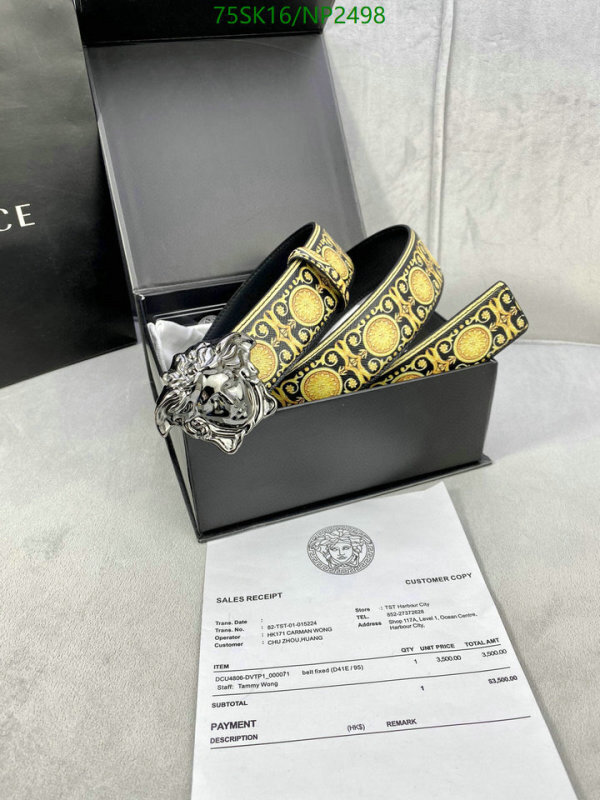 Belts-Versace Code: NP2498 $: 75USD
