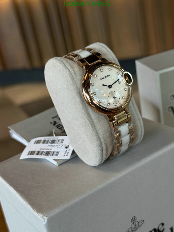Watch-4A Quality-Cartier Code: NW3672 $: 139USD-yupoo dhgate Watch-4A Quality-Cartier Code: NW3672 $: 139USD