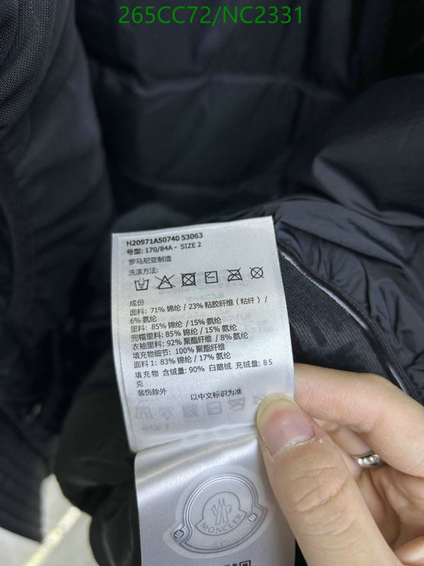 Down jacket Men-Moncler Code: NC2331 $: 265USD