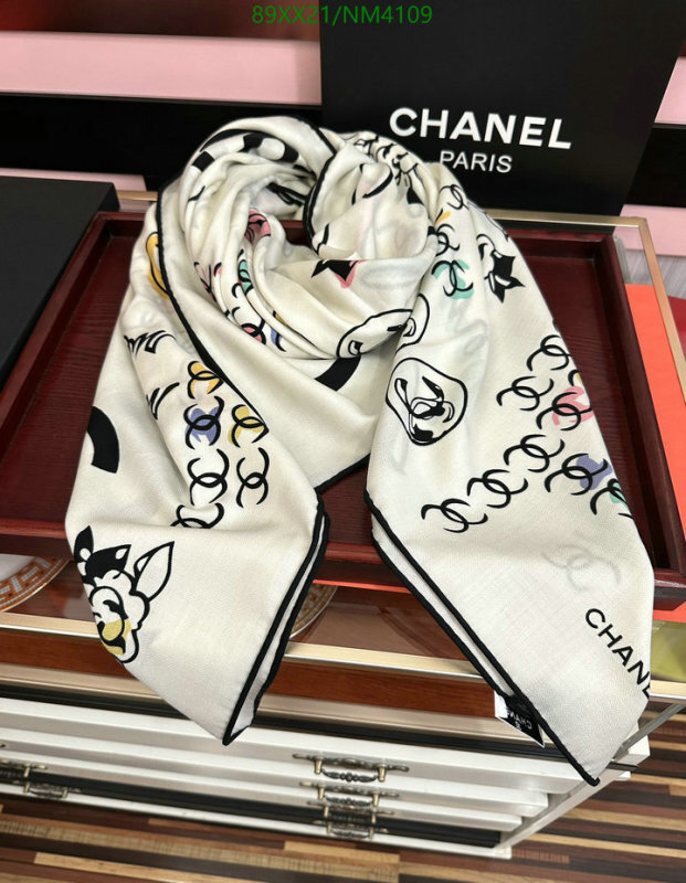 Scarf-Chanel Code: NM4109 $: 89USD-yupoo dhgate Scarf-Chanel Code: NM4109 $: 89USD