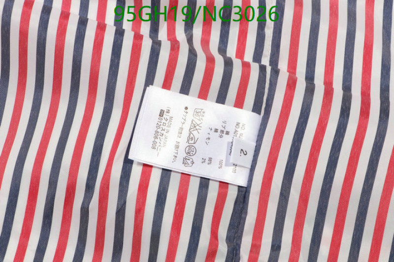 Clothing-Thom Browne Code: NC3026 $: 95USD