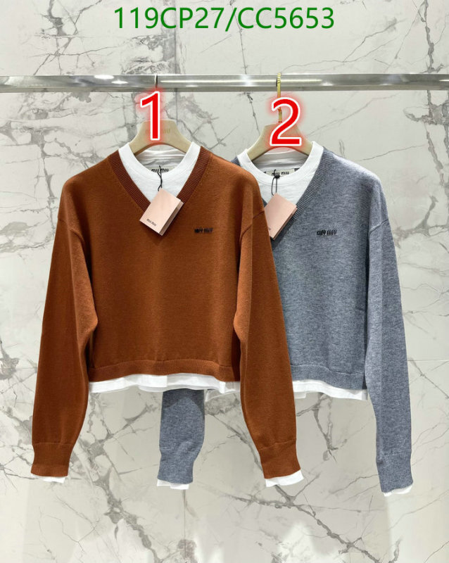 Clothing-MIUMIU Code: CC5653 $: 119USD