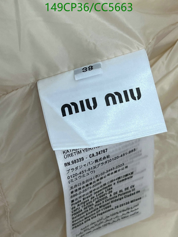 Down jacket Women-Miu Miu Code: CC5663 $: 145USD-yupoo dhgate Down jacket Women-Miu Miu Code: CC5663 $: 145USD