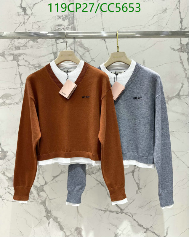 Clothing-MIUMIU Code: CC5653 $: 119USD