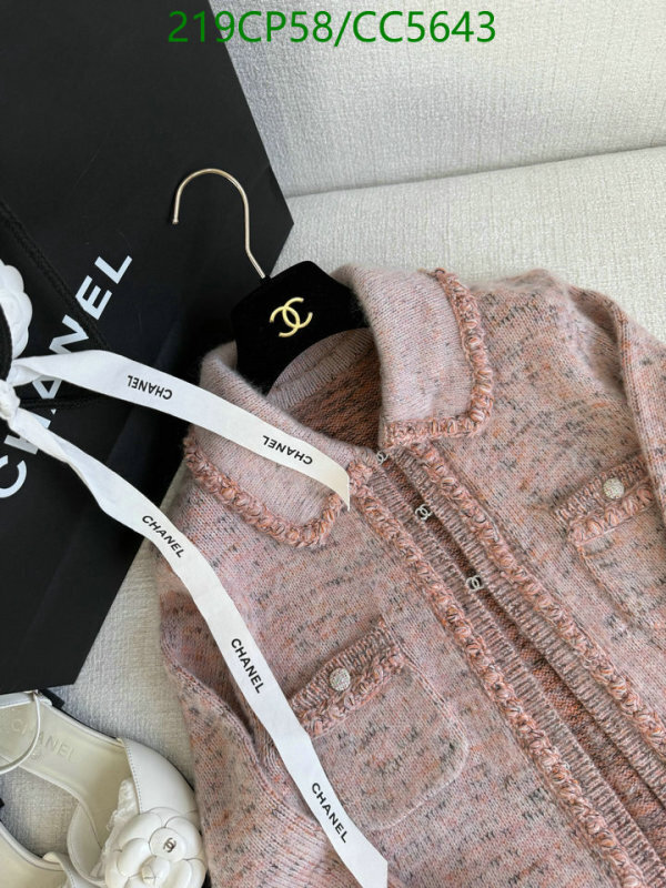 Clothing-Chanel Code: CC5643 $: 219USD