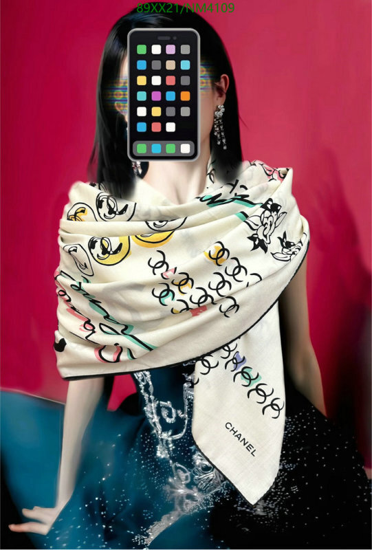 Scarf-Chanel Code: NM4109 $: 89USD-yupoo dhgate Scarf-Chanel Code: NM4109 $: 89USD