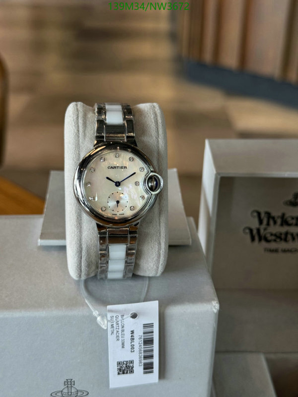 Watch-4A Quality-Cartier Code: NW3672 $: 139USD-yupoo dhgate Watch-4A Quality-Cartier Code: NW3672 $: 139USD