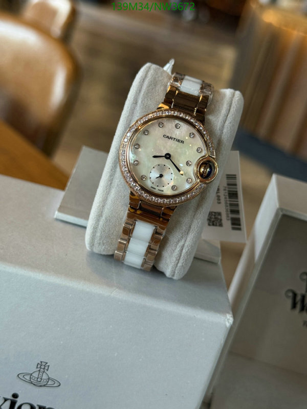 Watch-4A Quality-Cartier Code: NW3672 $: 139USD-yupoo dhgate Watch-4A Quality-Cartier Code: NW3672 $: 139USD