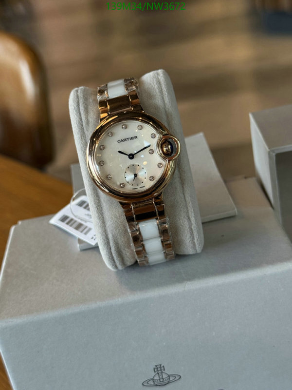 Watch-4A Quality-Cartier Code: NW3672 $: 139USD-yupoo dhgate Watch-4A Quality-Cartier Code: NW3672 $: 139USD