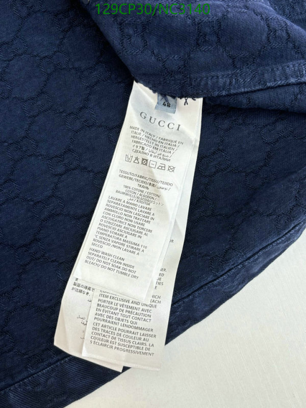 Clothing-Gucci Code: NC3140 $: 129USD