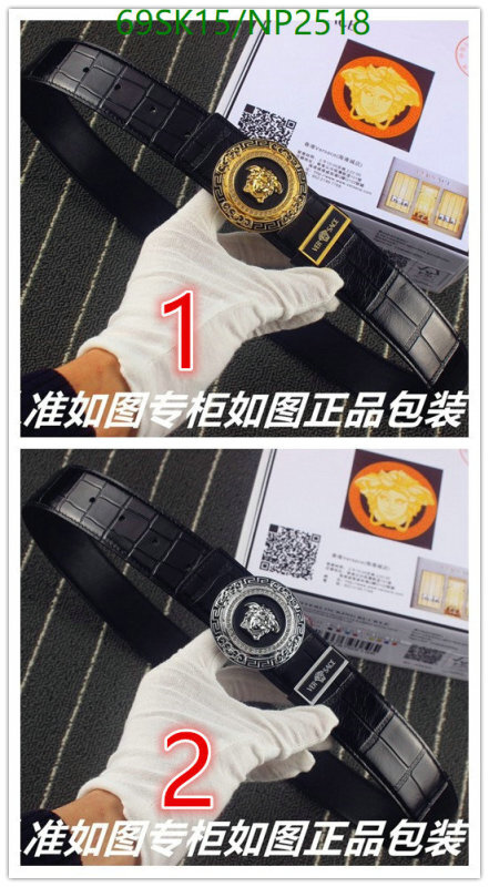 Belts-Versace Code: NP2518 $: 69USD