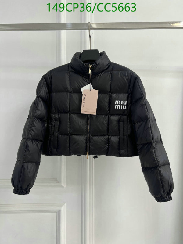 Down jacket Women-Miu Miu Code: CC5663 $: 145USD-yupoo dhgate Down jacket Women-Miu Miu Code: CC5663 $: 145USD