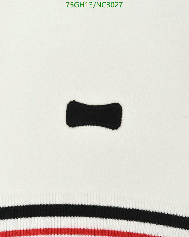 Clothing-Thom Browne Code: NC3027 $: 75USD
