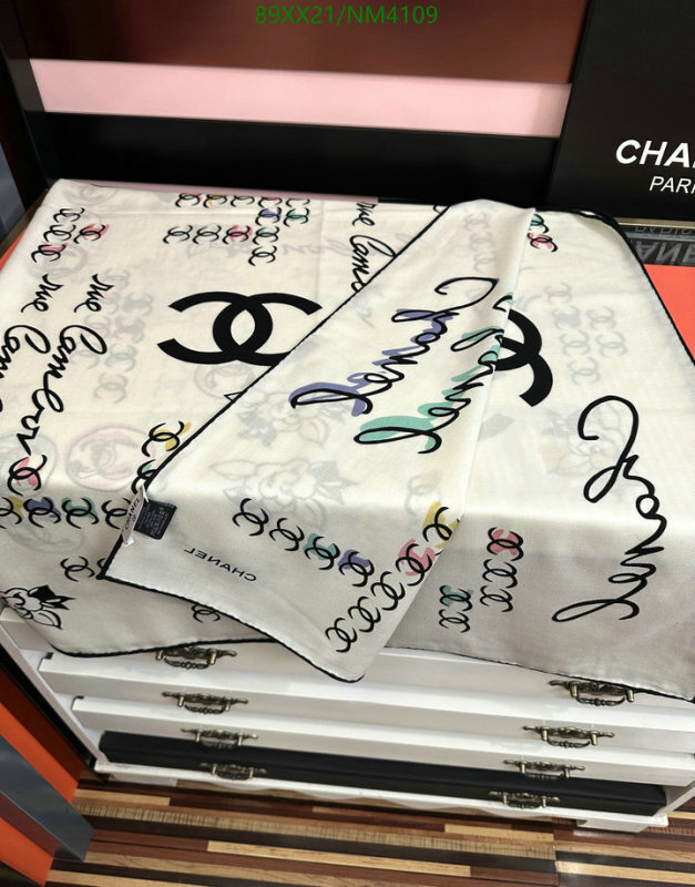 Scarf-Chanel Code: NM4109 $: 89USD-yupoo dhgate Scarf-Chanel Code: NM4109 $: 89USD